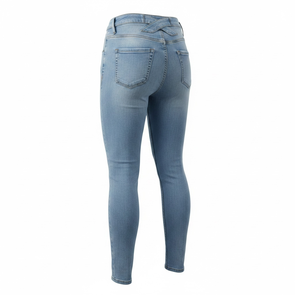 High waist jeans