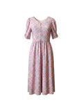 100% Cotton pink dress