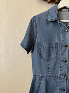 Soft denim dress