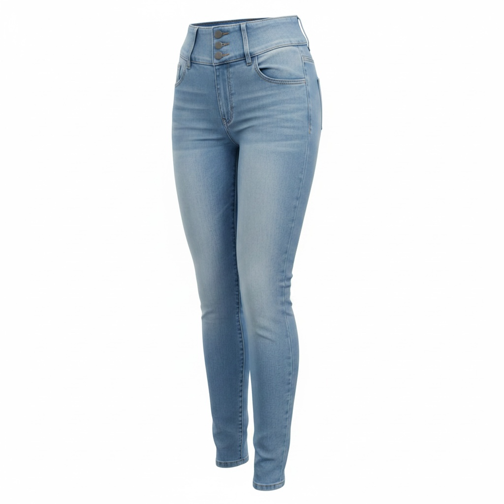 High waist jeans