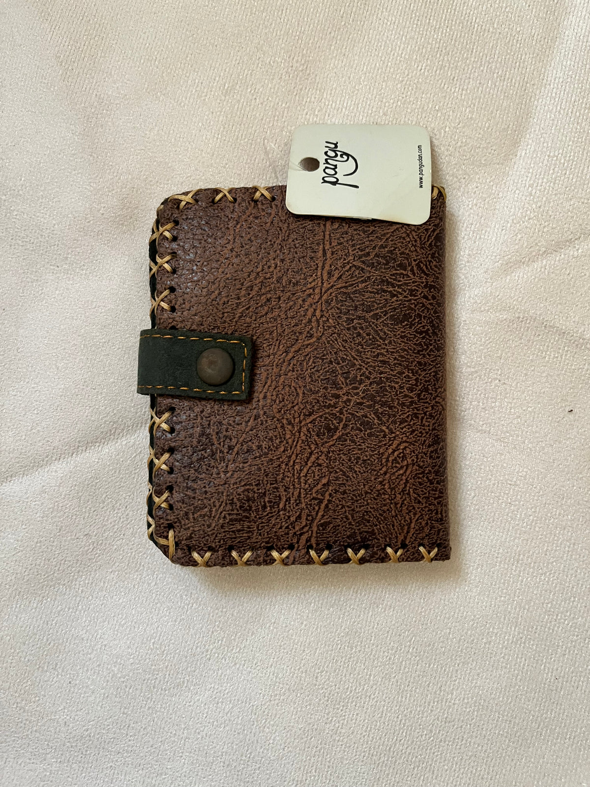 Brown leather wallet