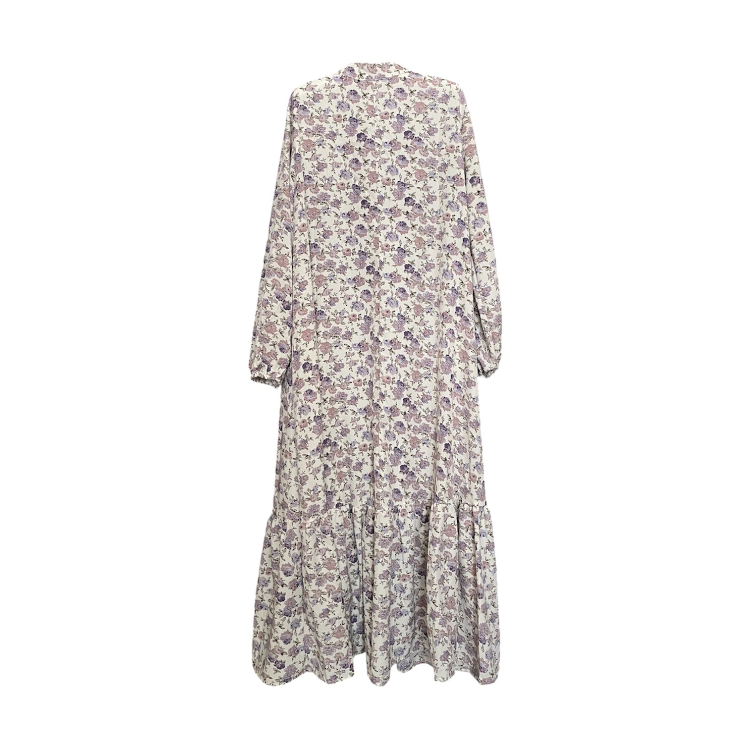 Purple flowers dress