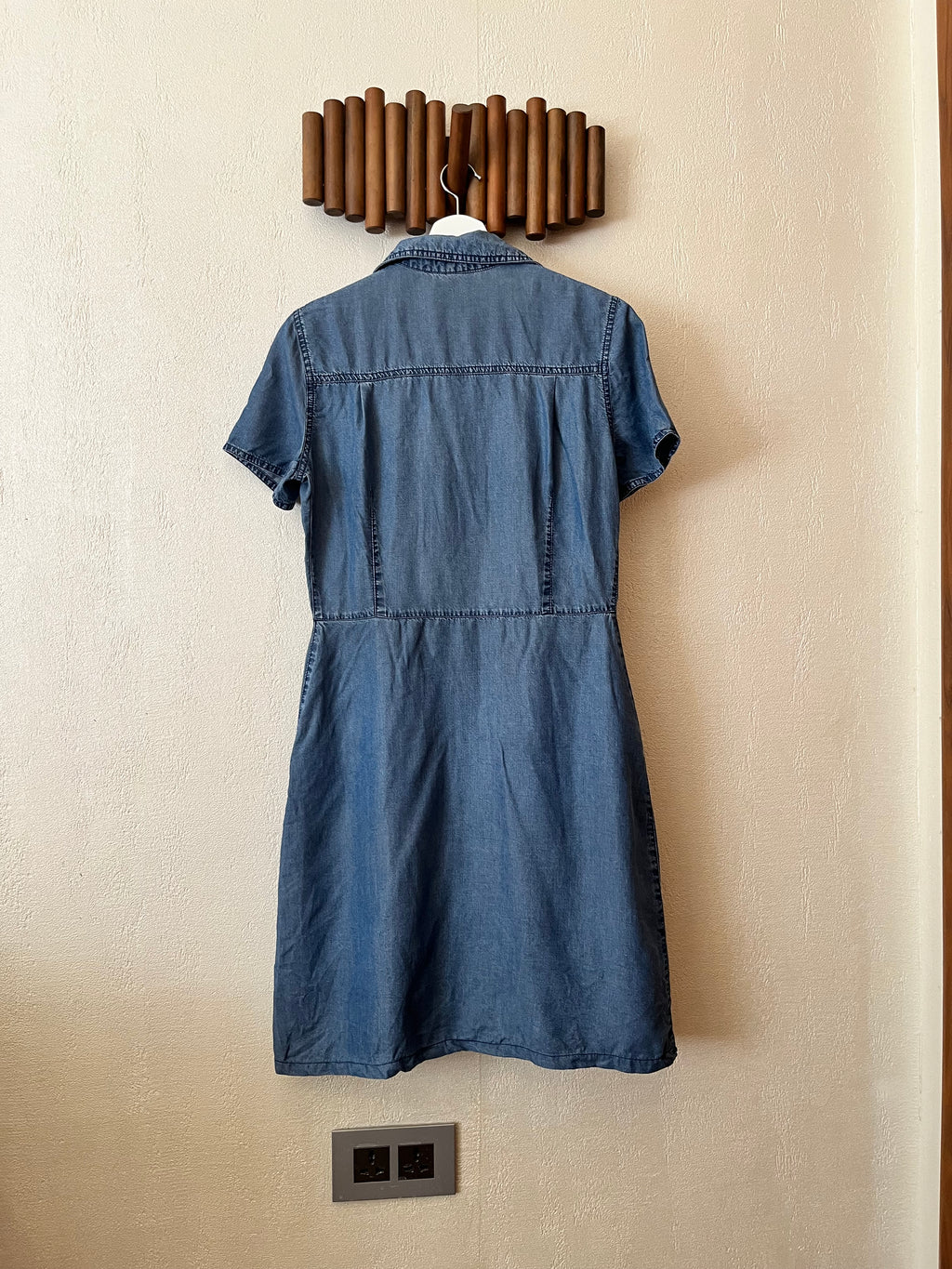 Soft denim dress