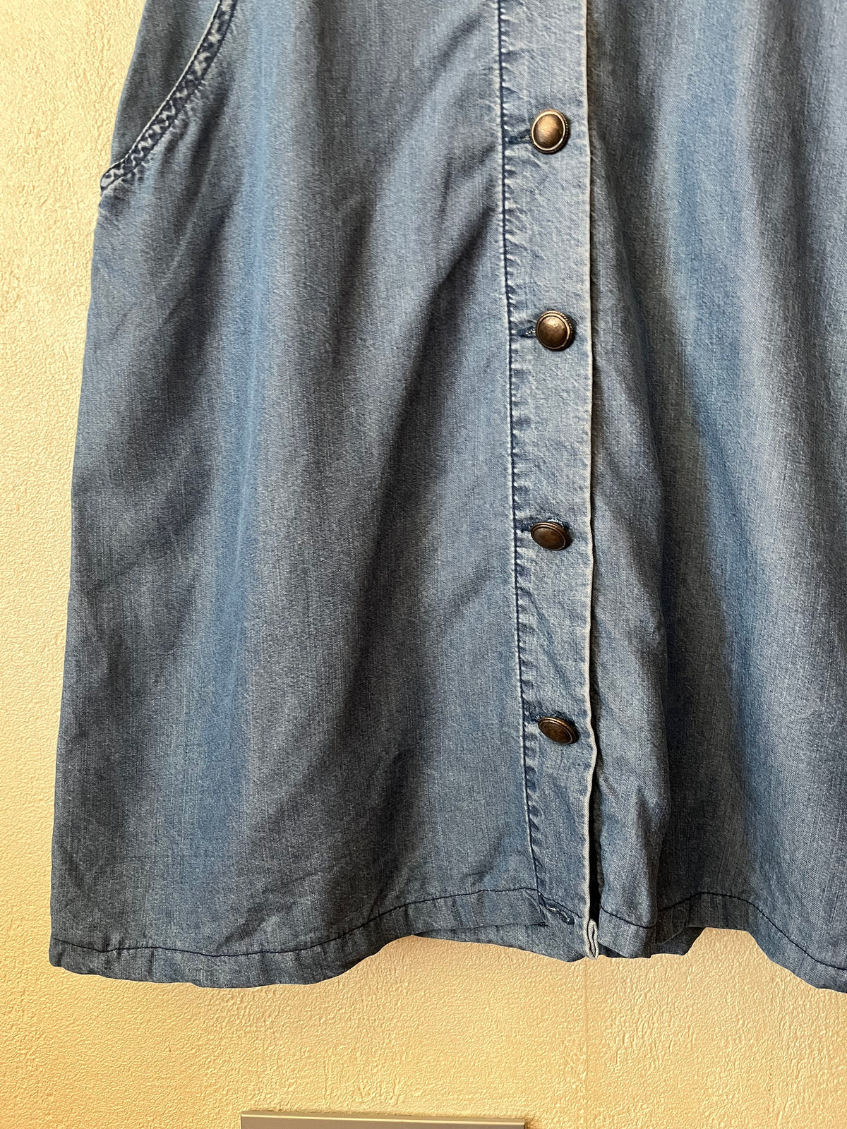 Soft denim dress