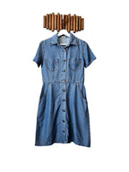 Soft denim dress