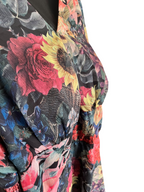 Long flowers dress