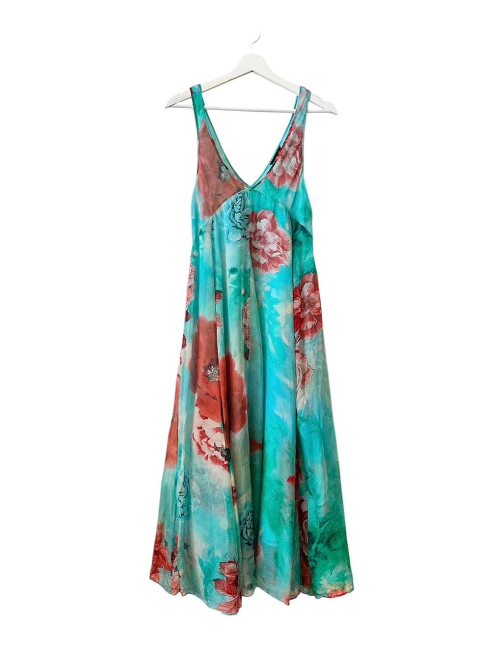 100% silk dress