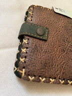 Brown leather wallet