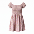 Mini dusty rose dress