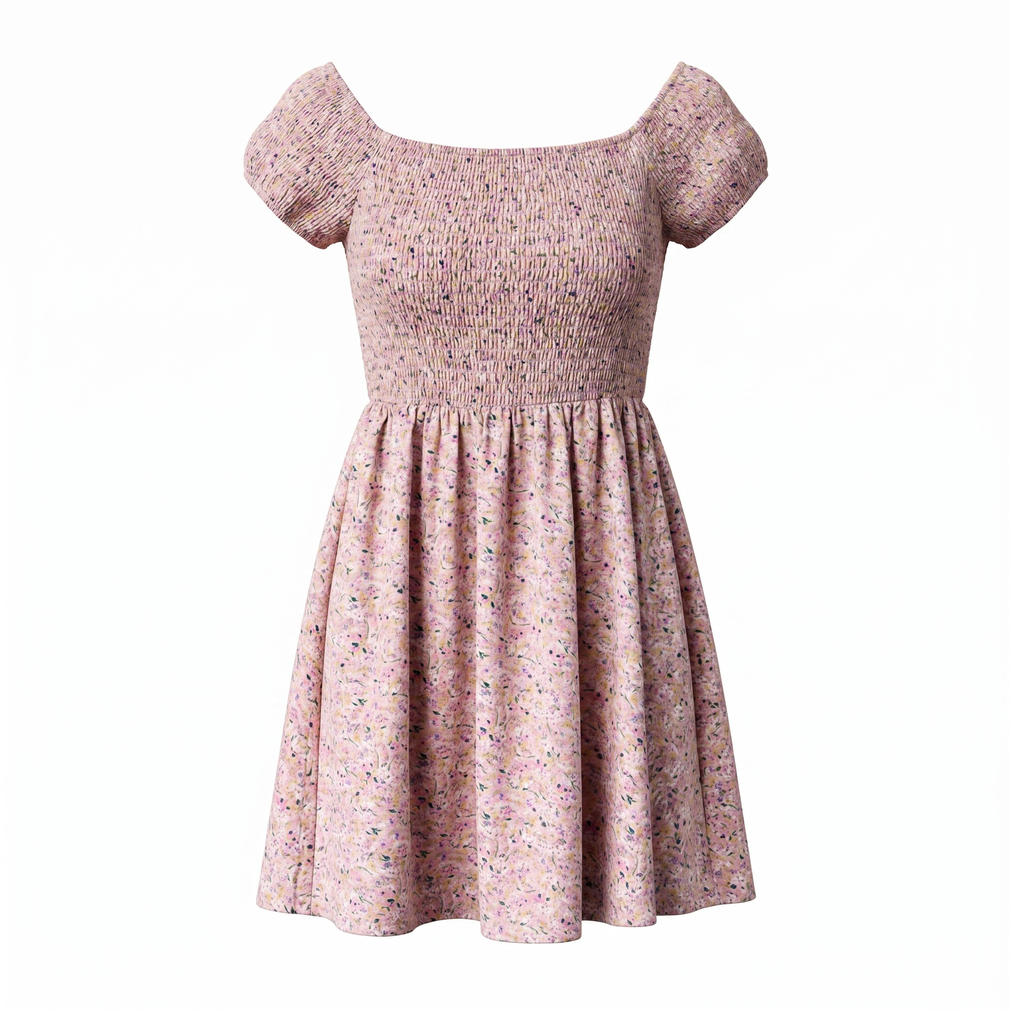 Mini dusty rose dress