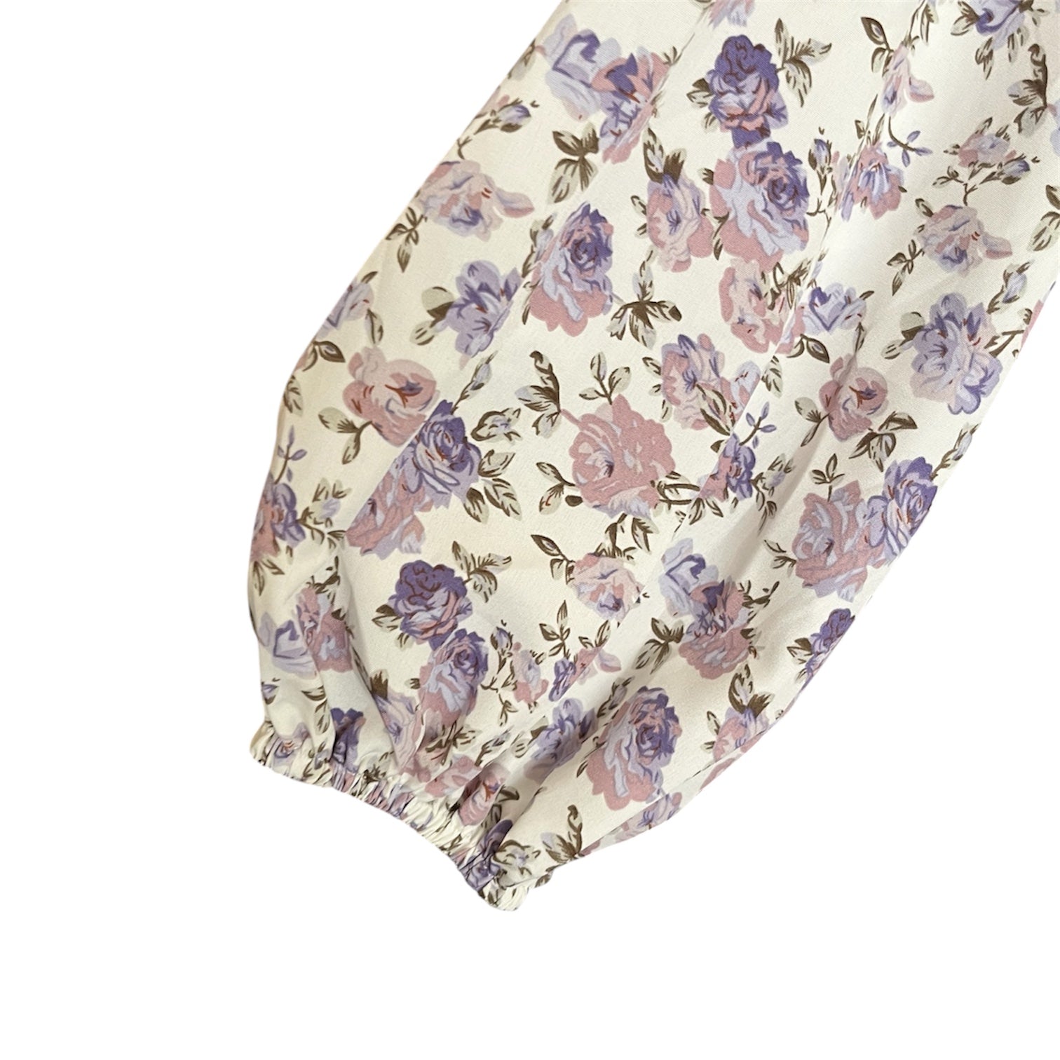 Purple flowers dress