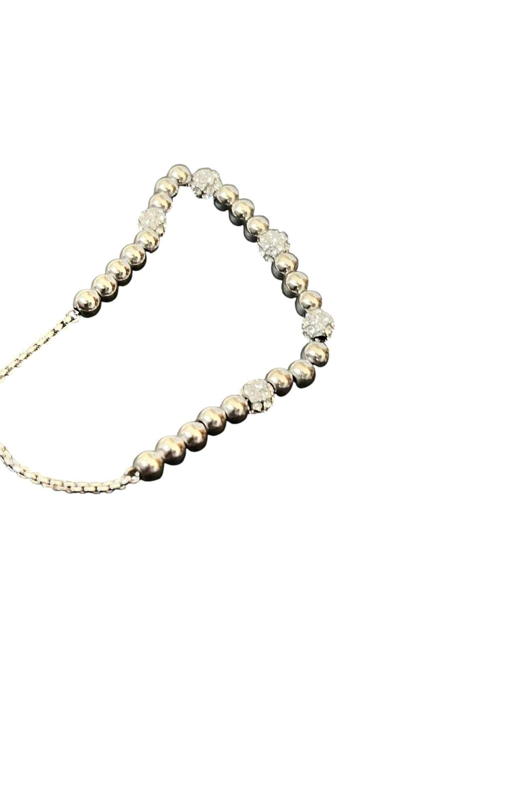 Michael Kors beaded pavé crystal bracelet