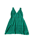 Green lace mini