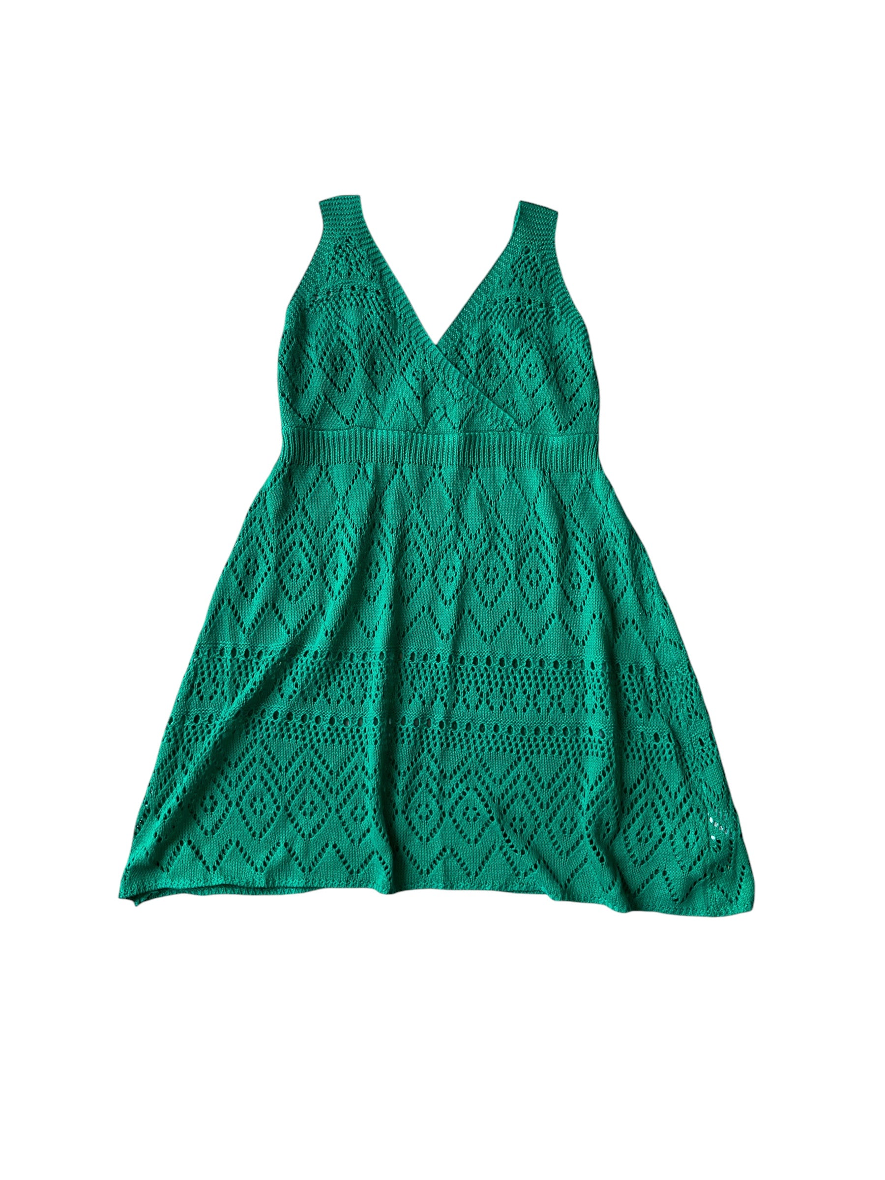 Green lace mini