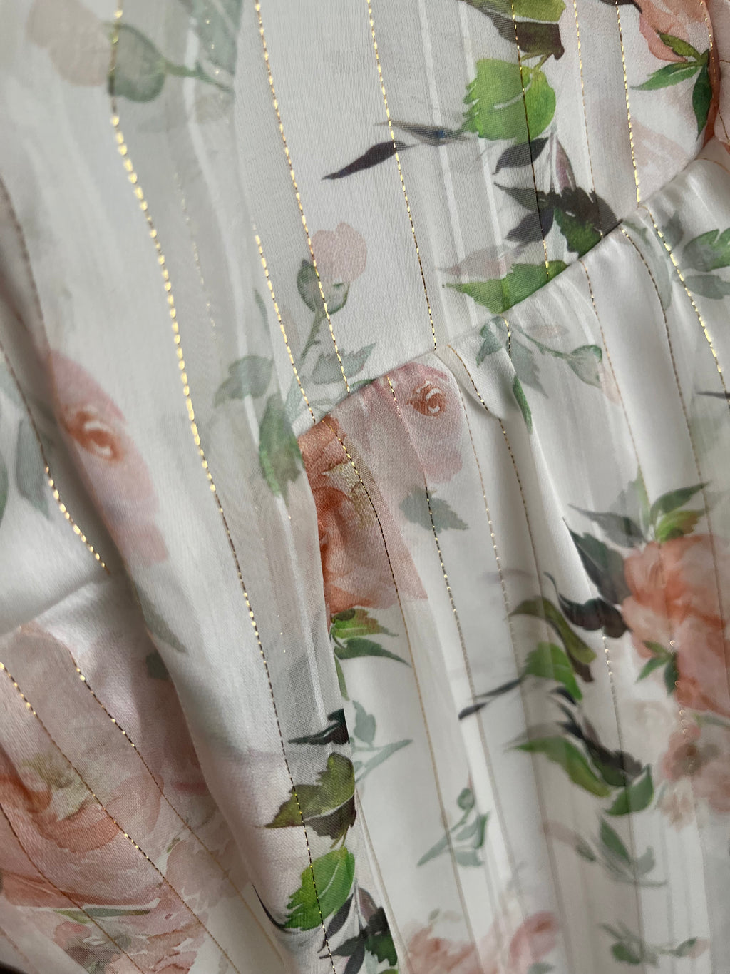 flower pattern blouse
