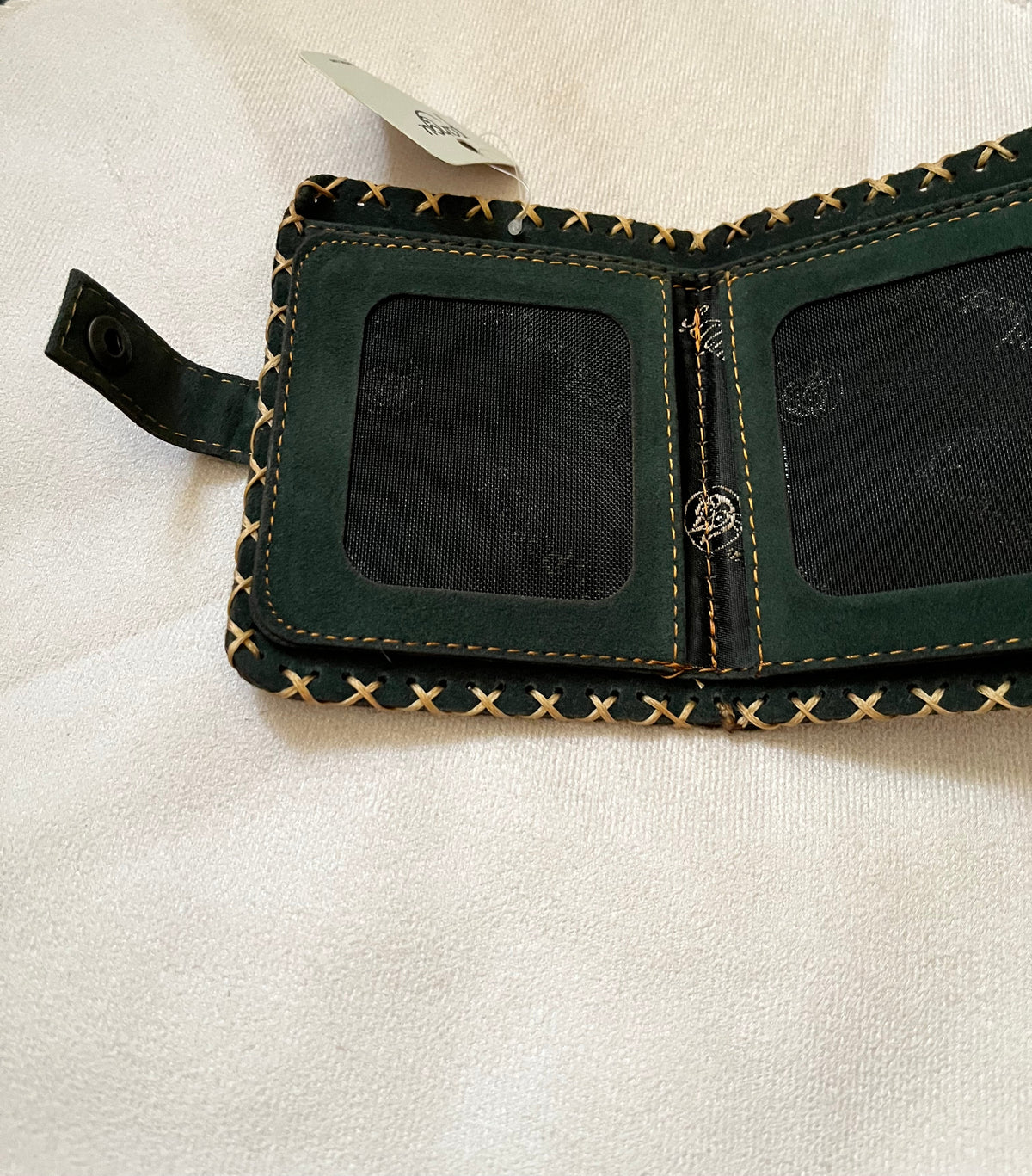 Brown leather wallet