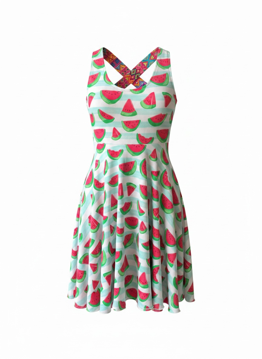 Two sides beach dress