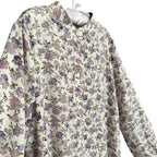 Purple flowers dress