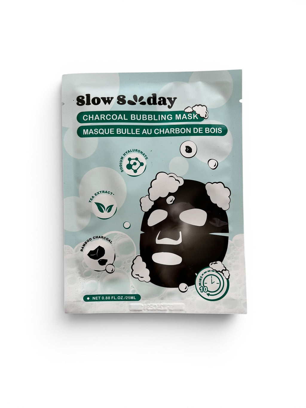 charcoal bubbling mask