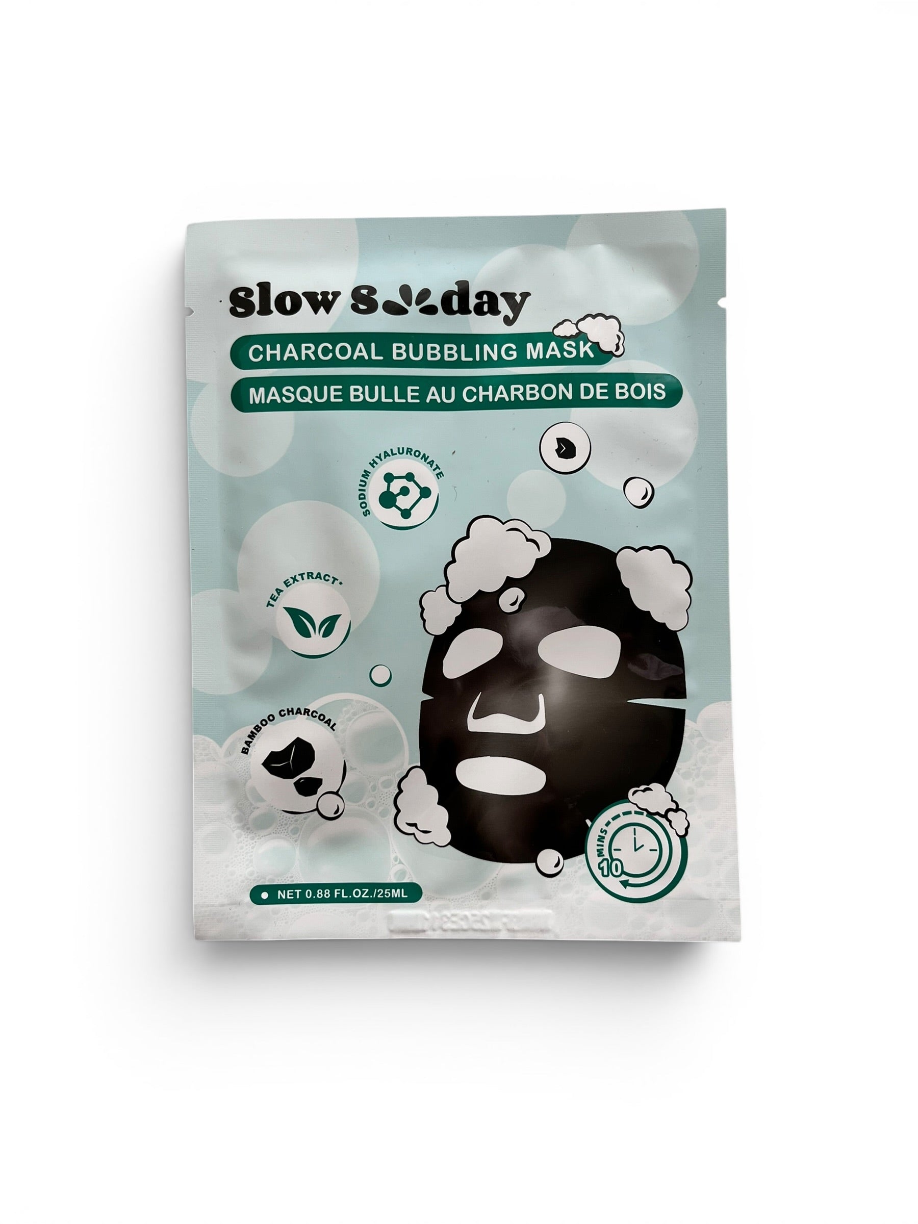 charcoal bubbling mask