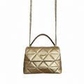 Silver&Polo champaign bag