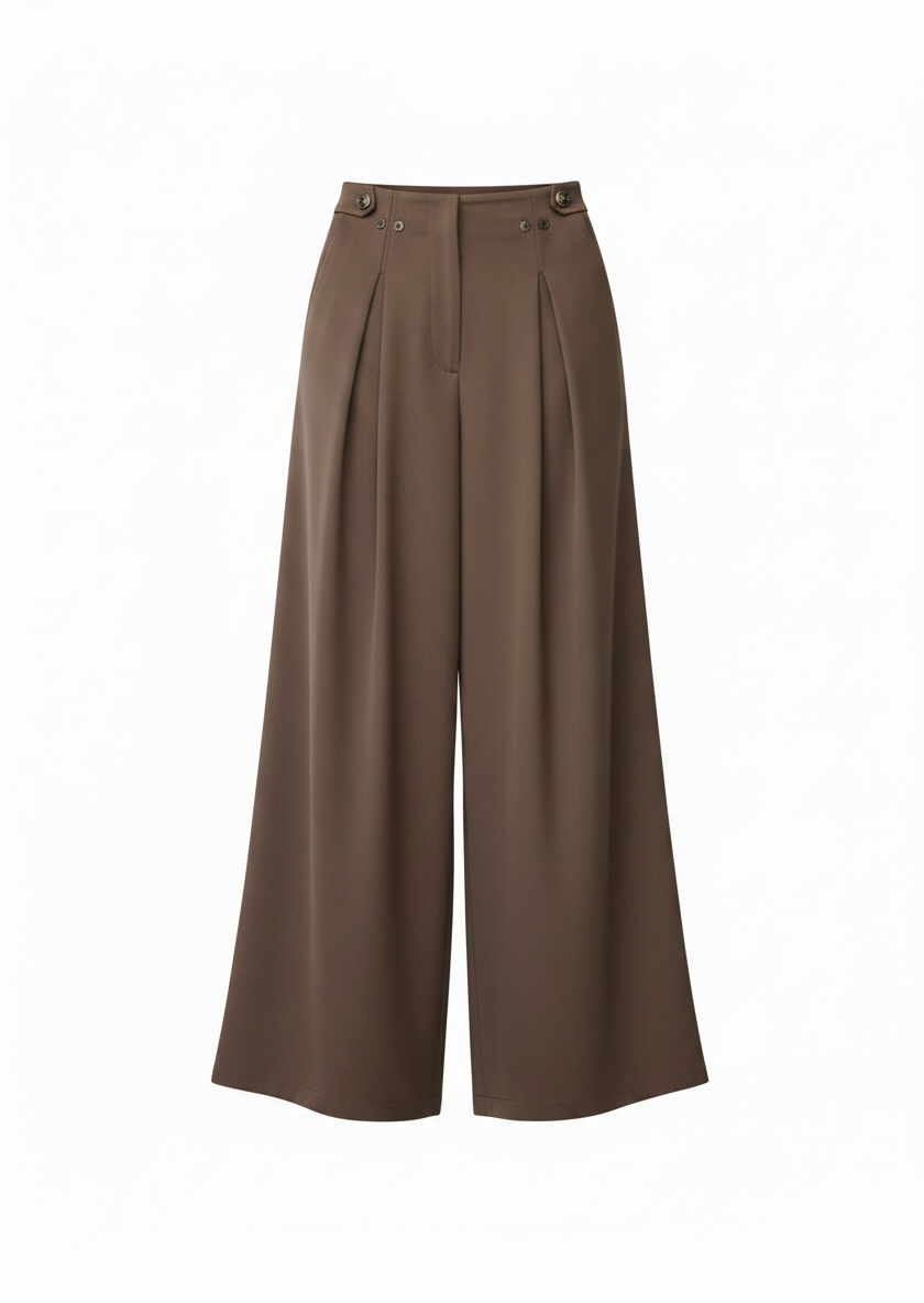 wide legs formal pants