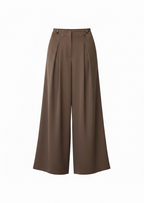 wide legs formal pants