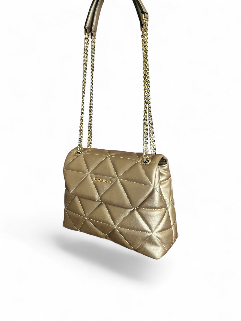 Silver&Polo champaign bag