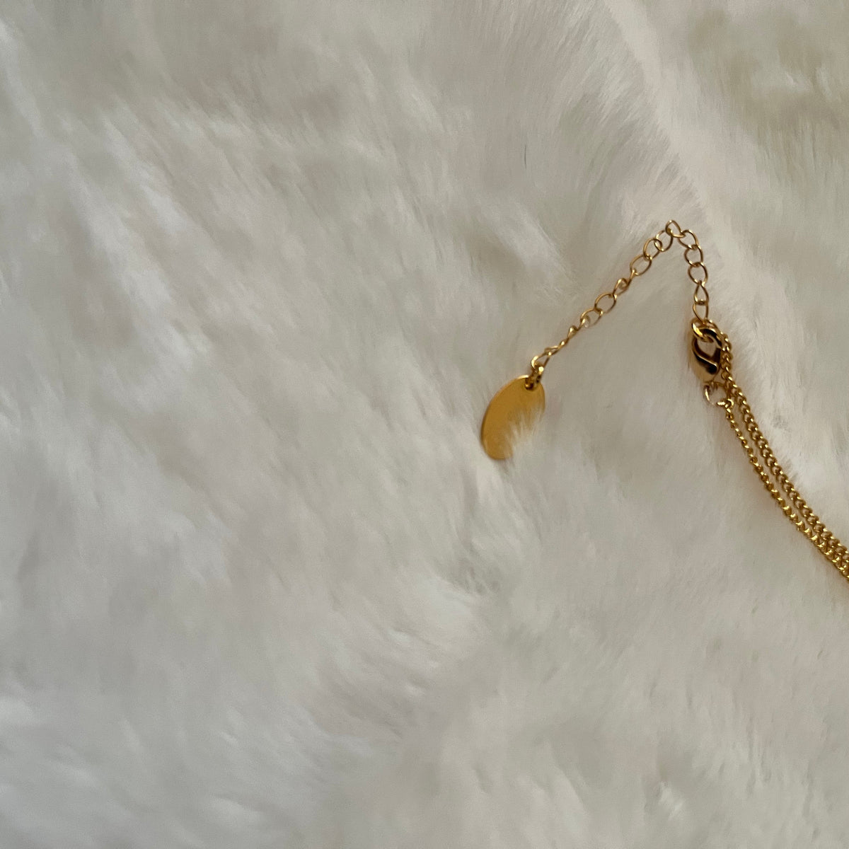 Pendant Gold plated necklace