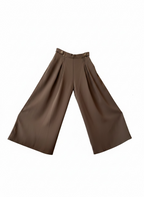 wide legs formal pants