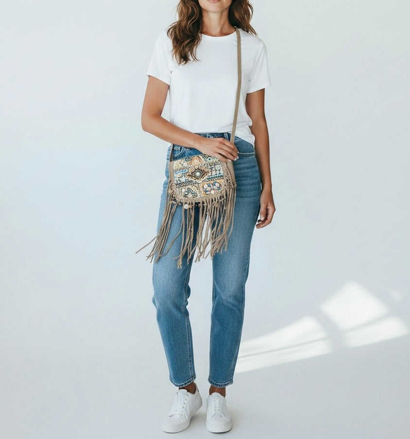 vintage ropes bag