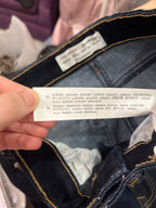 Super high waist tight jeans