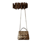 Silver&Polo champaign bag
