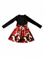 Lace floral dress