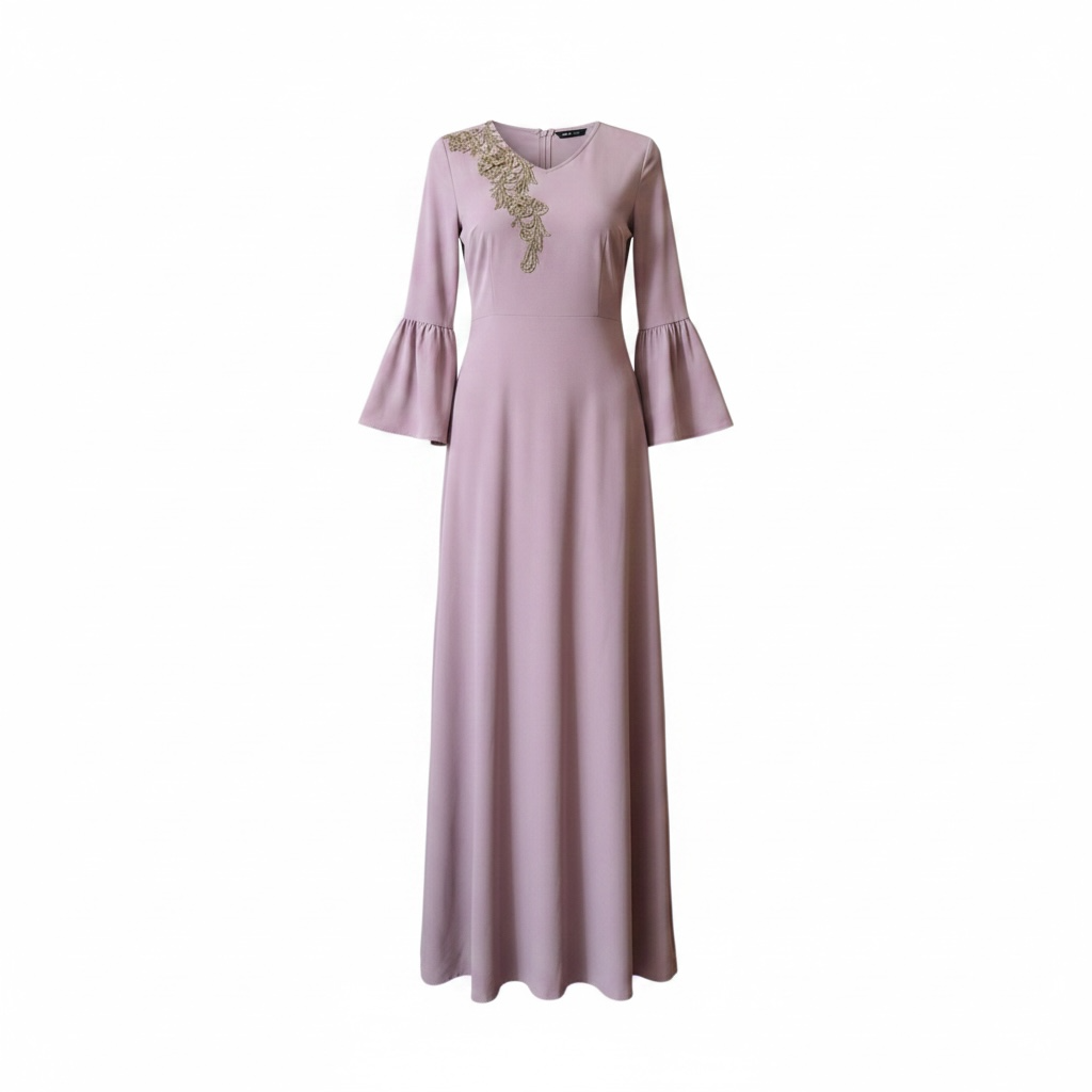 Dirty rose traditional dress-S