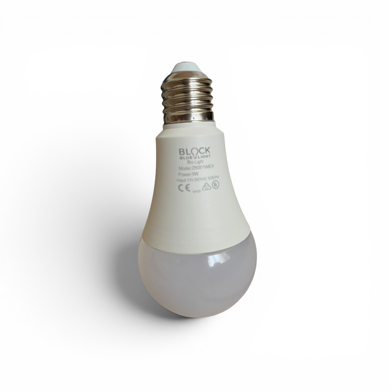 Medical bulb blue light blockage