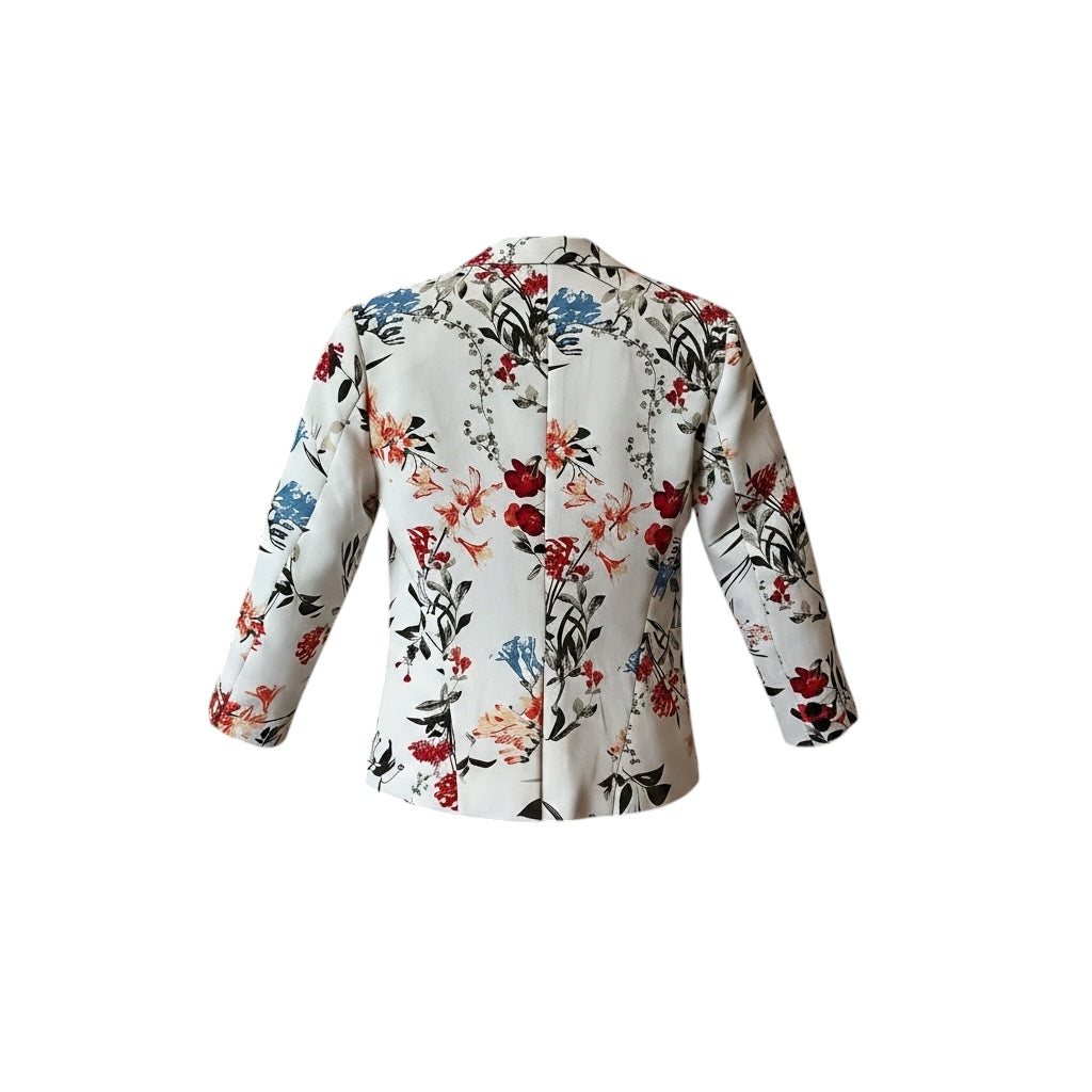 Floral blazer