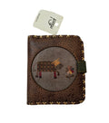 Brown leather wallet