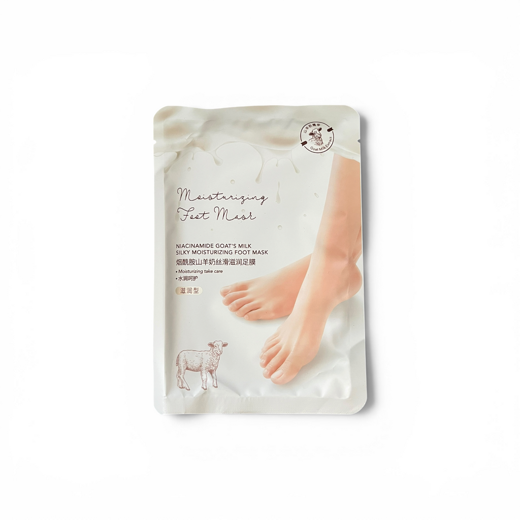Feet goat milk mask