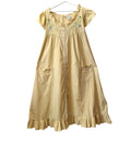 Long yellow dress