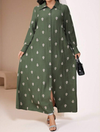 Long sleeve maxi dress XL