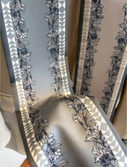 Satin long scarf