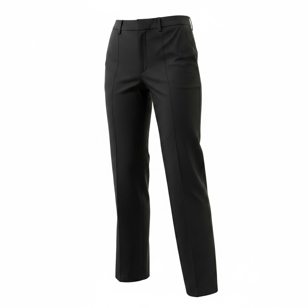 Black foraml pants