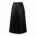 Black satin Skirt