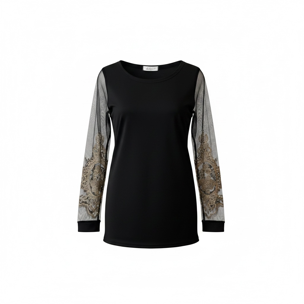 Black Tolle sleeves