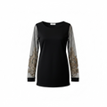 Black Tolle sleeves