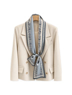 Satin long scarf
