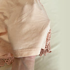 Lace flowers pajamas