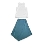 Cut top and skirt