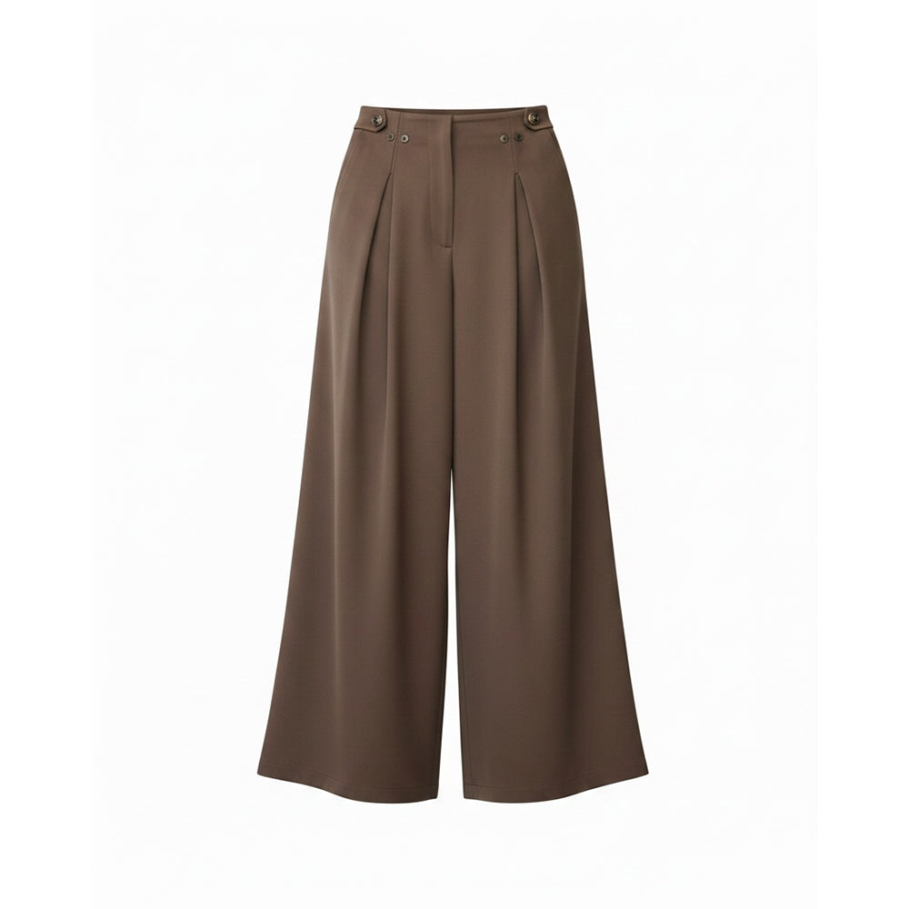 wide legs formal pants